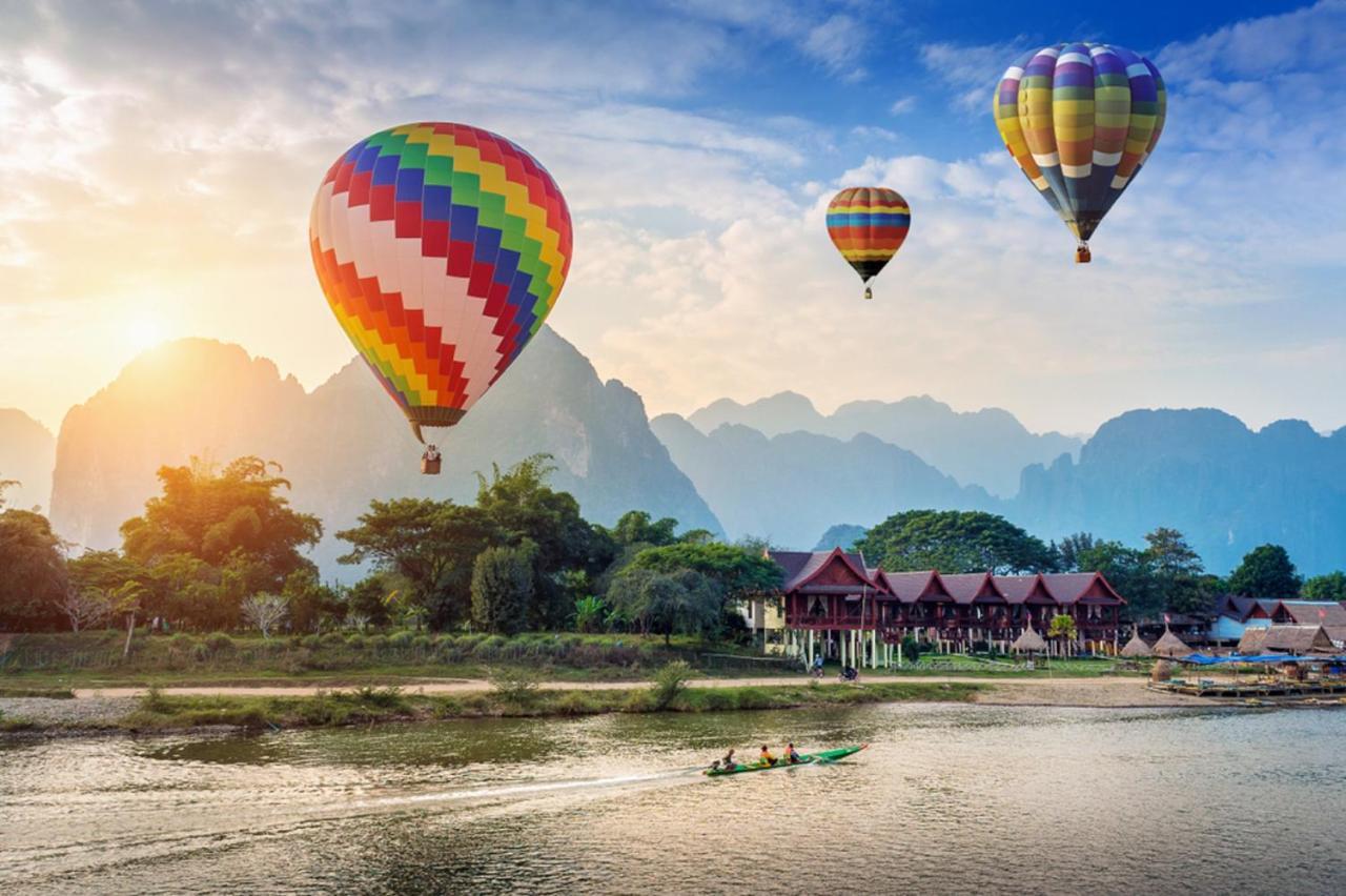 Vang Vieng Camellia Hotel Kültér fotó